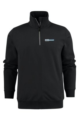 Sweatshirt med krage Däckringen, svart