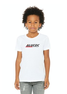 Barn t-shirt Alutec, vit