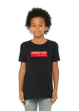 Barn t-shirt Kumho, svart