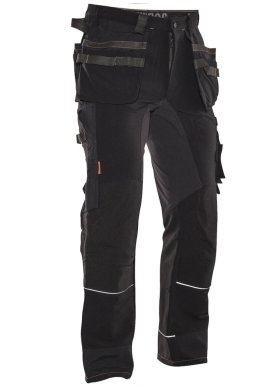 Hantverksbyxa stretch Alutec, svart