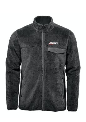 Sherpa fleecejacka, Alutec, svart