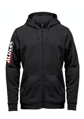 Hoodjacka Alutec, svart