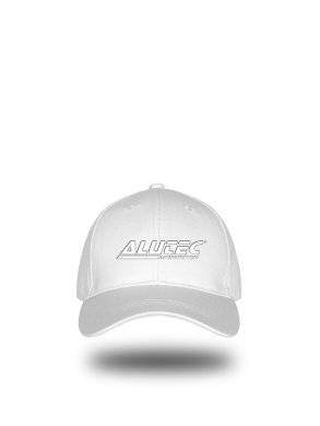 Baseballkeps Alutec, vit