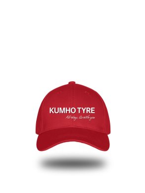 Baseballkeps Kumho, röd
