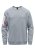 Sweatshirt Alutec, gråmelerad
