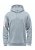 Hoodie Alutec, gråmelerad