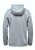 Hoodie Alutec, gråmelerad