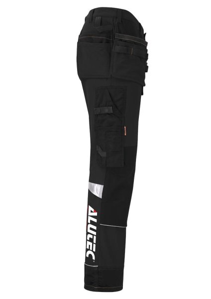Zoom bild av Hantverksbyxa stretch Alutec, svart