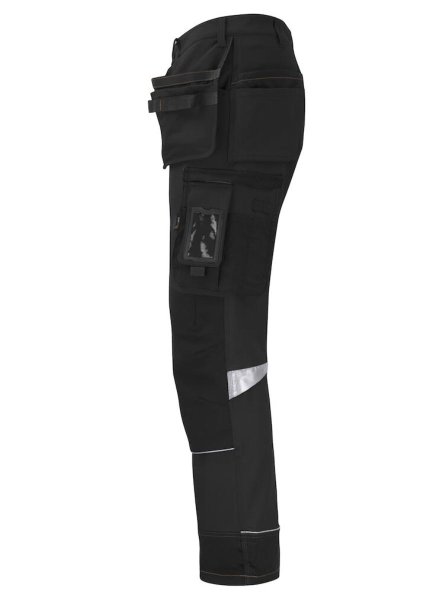 Zoom bild av Hantverksbyxa stretch Alutec, svart