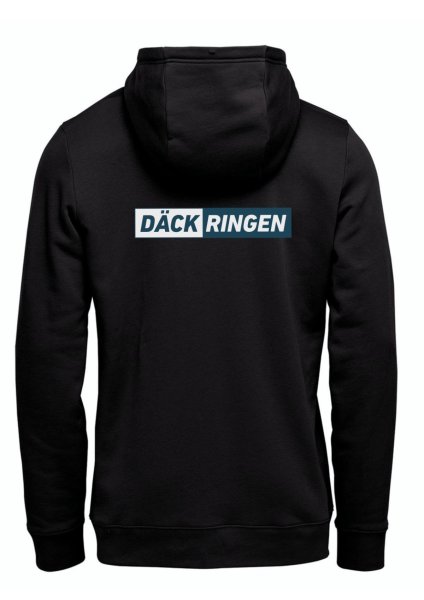 Zoom bild av Hoodjacka Däckringen, svart