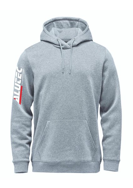 Zoom bild av Hoodie Alutec, gråmelerad